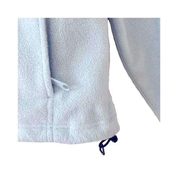 Columbia | Blue Colorblock Fleece Full Zip Jacket, Large - Picture 4 of 7